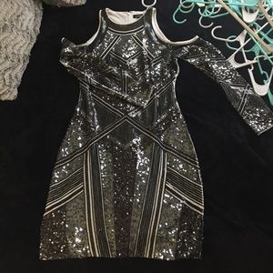 Express Sequin Party Dress
